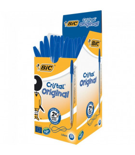 Esferográfica Ball Point BIC Cristal Azul - Pack 50