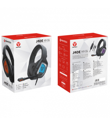 Auscultador Fantech JADE MH84 Multi-Plataforma RGB