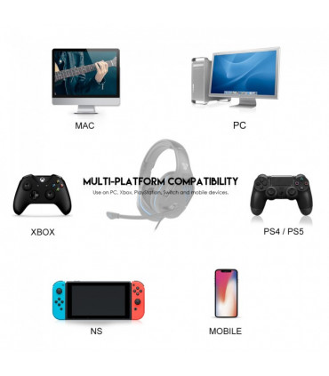 Auscultador Fantech VALOR MH86 Multi-Plataforma