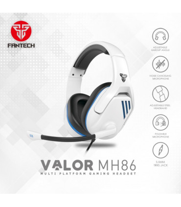 Auscultador Fantech VALOR MH86 Multi-Plataforma
