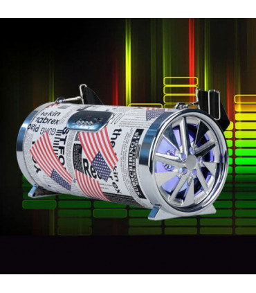 Coluna Portátil Z8Box Bazooka Bluetooth 20W US