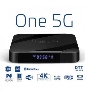 Receptor Amiko ONE 5G IPTV 4K Android 7.1 OTT