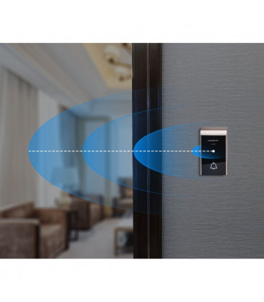 Campaínha Sem Fios AC Aigostar IP44 150 metros