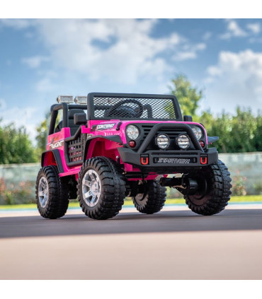 Carro Elétrico Jeep Rough Speed 4x4 12V Bateria c/ Comando