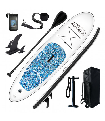 Paddle Insuflavel Feath-R-Lite Azul