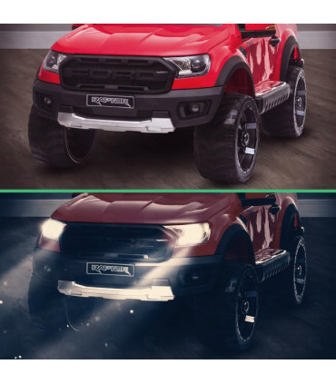 Carro Elétrico Ford Ranger Raptor 4x2 F150R Vermelho