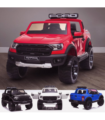 Carro Elétrico Ford Ranger Raptor 4x2 F150R Vermelho