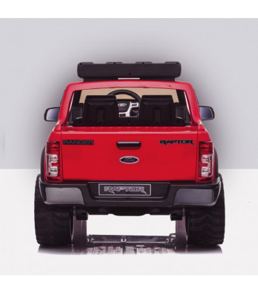 Carro Elétrico Ford Ranger Raptor 4x2 F150R Vermelho