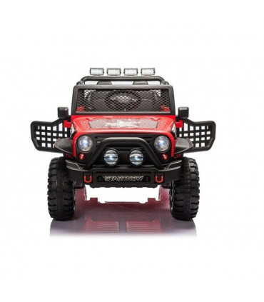 Carro Elétrico Jeep Rough Speed 4x4 Vermelho