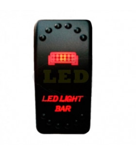 Interruptor Led Light - vermelho
