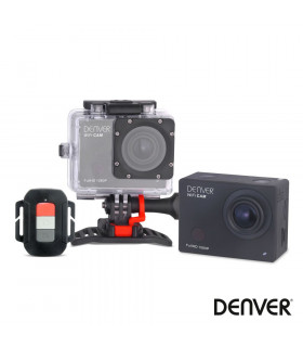 Câmara De Ação Full HD 1080P 8MP Preto DENVER