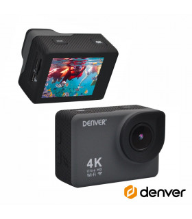 Câmara De Ação Ultra HD 4K 5MP Preto DENVER