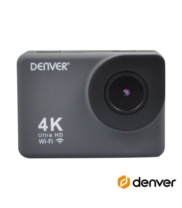 Câmara De Ação Ultra HD 4K 5MP Preto DENVER