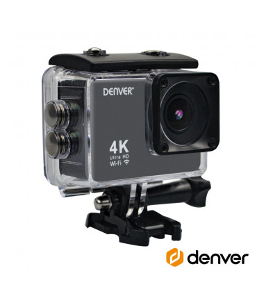 Câmara De Ação Ultra HD 4K 5MP Preto DENVER