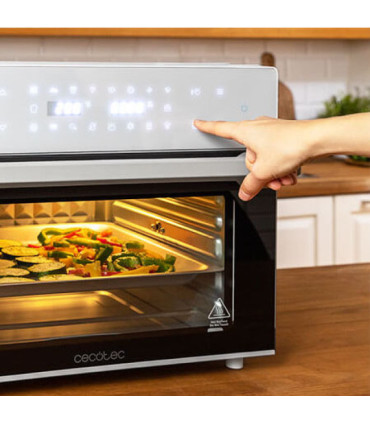 Forno + Fritadeira AirFryer Cecotec Bake&Fry 3000 Touch White