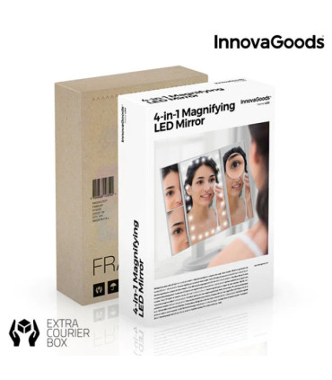 Espelho de Aumento com LED 4-in-1 Ledflect InnovaGoods
