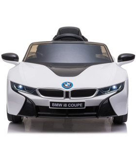 Carro Elétrico BMW i8 12V Bateria c/ Comando Branco