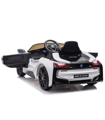 Carro Elétrico BMW i8 12V Bateria c/ Comando Branco