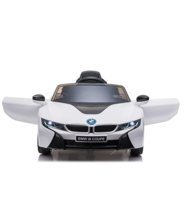 Carro Elétrico BMW i8 12V Bateria c/ Comando Branco