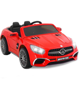 Carro Elétrico Mercedes SL65 12V Bateria c/ Comando Vermelho