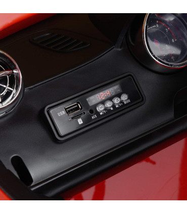 Carro Elétrico Mercedes SL65 12V Bateria c/ Comando Vermelho