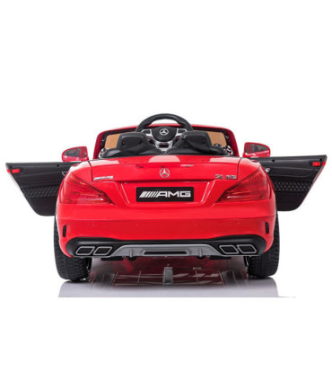 Carro Elétrico Mercedes SL65 12V Bateria c/ Comando Vermelho