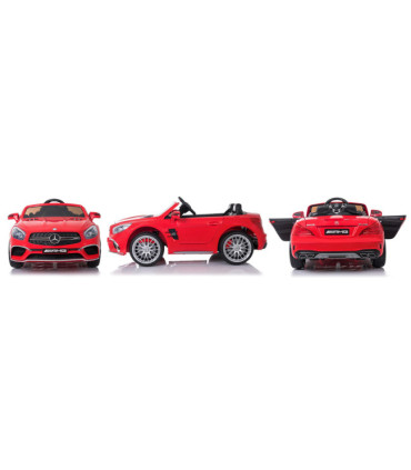 Carro Elétrico Mercedes SL65 12V Bateria c/ Comando Vermelho