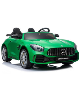 Carro Elétrico Mercedes AMG GTR XL 24V (2x12v) Bateria c/ Comando Verde