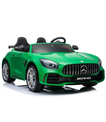Carro Elétrico Mercedes AMG GTR XL 24V (2x12v) Bateria c/ Comando Verde
