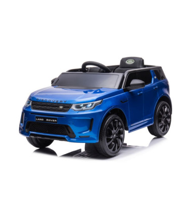 Carro Elétrico Land Rover Discovery 12V Bateria c/ Comando Azul Metalizado