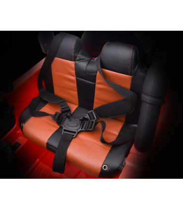 Carro Elétrico Jeep FullTime 4X4 12V Bateria c/ Comando Vermelho