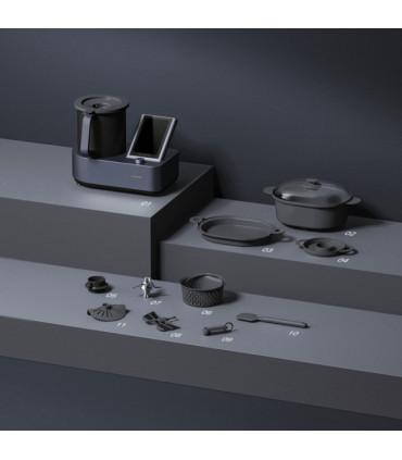 Robot de Cozinha Xiaomi Smart Cooking 1700W 2.2L Preto
