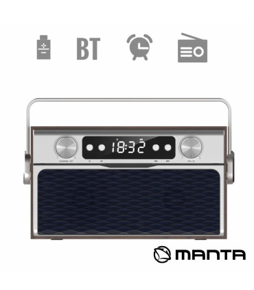RÁDIO PORTÁTIL 20W MANTA