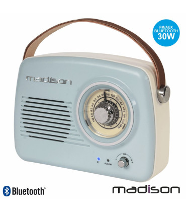 RÁDIO VINTAGE 30W MADISON