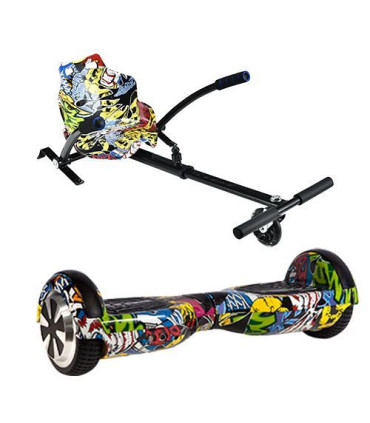 Bundle Hoverboard 65LITE Multicolor + Oferta Kart Pilot Multicolor