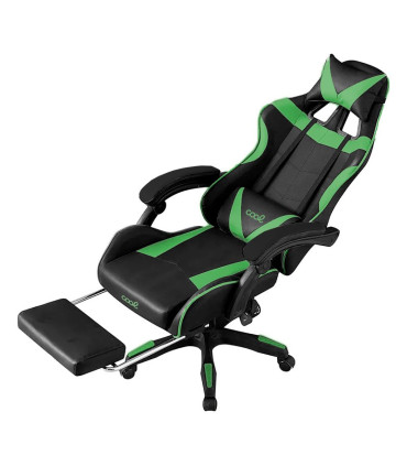 Cadeira Gaming Premium COOL Rest Negro-Verde