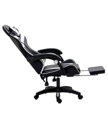Cadeira Gaming Premium COOL Rest Negro-Branco