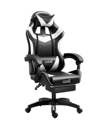 Cadeira Gaming Premium COOL Rest Negro-Branco