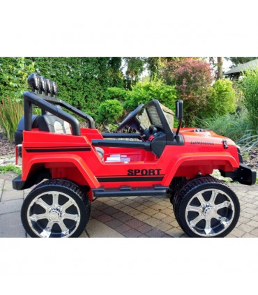 Carro Elétrico Jeep Sport Sunshine 4X4 Bateria 12v