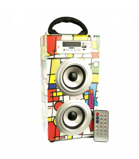 Coluna Portátil Z8Box Bluetooth 10W Picasso