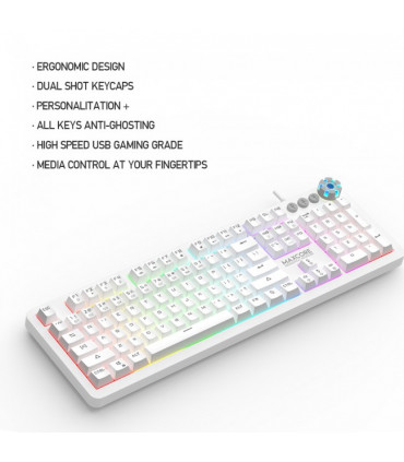 Teclado Mecânico Fantech Max Core MK852 Space Edition (PT)