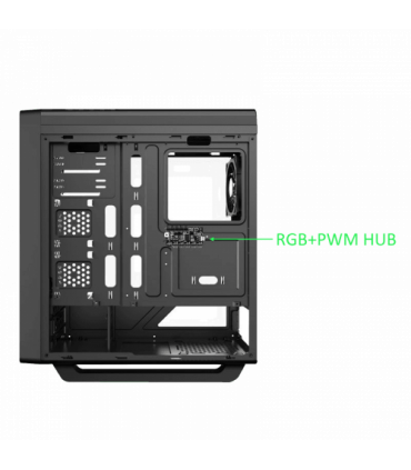 Caixa Mid Tower ATX Gamemax Asgard G516 RGB