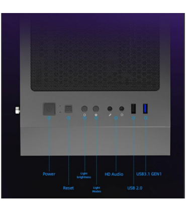 Caixa MTower Gamemax RockStar 2