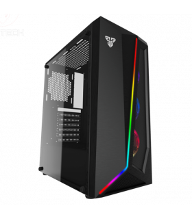 Caixa ATX Fantech Pulse CG71 RGB Preta
