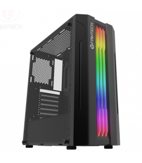 Caixa ATX Fantech Strike CG72 RGB Preta