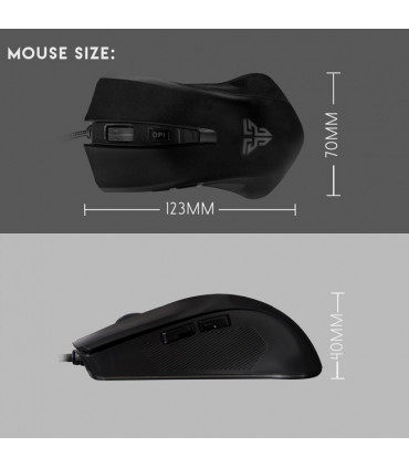 Teclado + Rato Fantech Major KX-302 (PT)