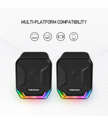 Colunas Fantech Sonar GS202 RGB