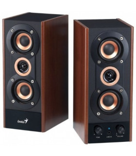 Colunas Genius SP-HF800A 20w Madeira