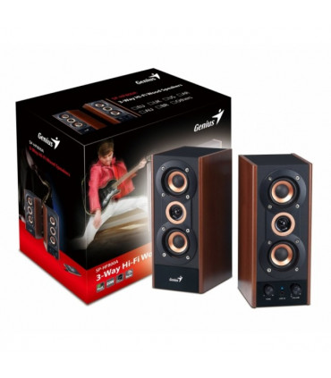 Colunas Genius SP-HF800A 20w Madeira