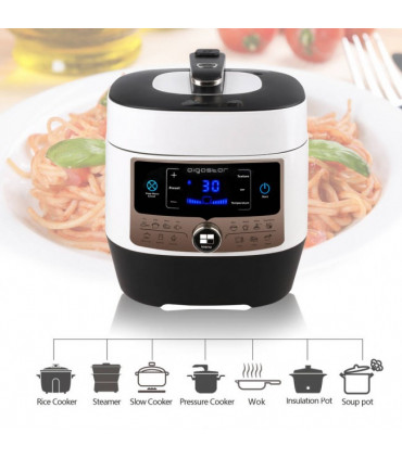 Robot de Cozinha Multiusos 6L Aigostar Panda